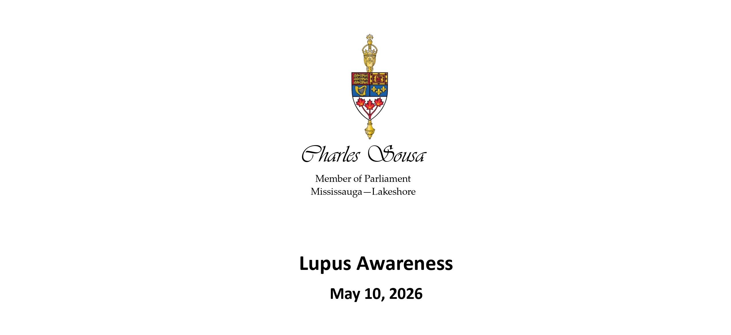 Statement on Lupus Awareness
